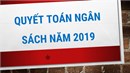 Công khai quyết toán ngân sách năm 2019 của Viện